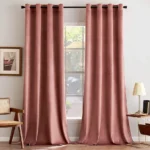 پرده پانچ آماده مخمل یک عدد 140 سانت