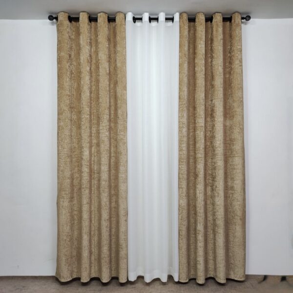 پرده مخمل شنل پانچ 140 سانت - Image 2